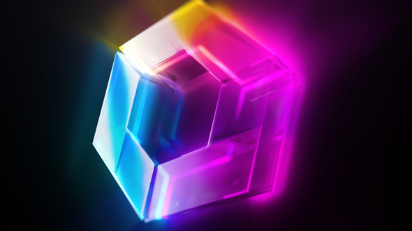 Photo of Neon Glass Logo Reveal – Videohive 58676784
