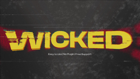 Photo of Noise Text Effect – Videohive 59080490