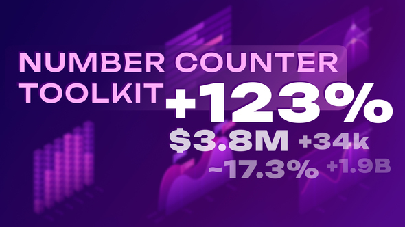 Photo of Number Counter Toolkit – Videohive 58623745