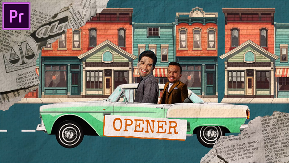 Photo of Paper Collage Art Intro | Podcast Intro MOGRT – Videohive 58810695
