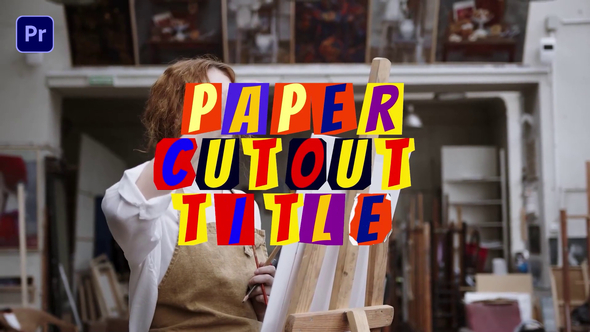 Photo of Paper Cutout Title – Videohive 59132180