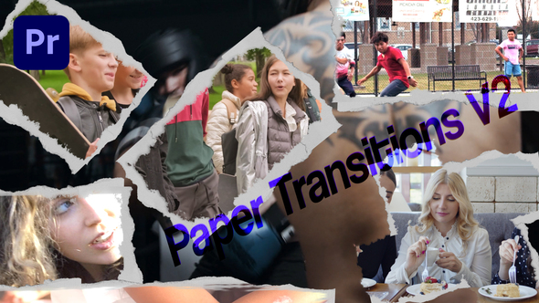 Photo of Paper Transitions V2 (MOGRT) – Videohive 58810348