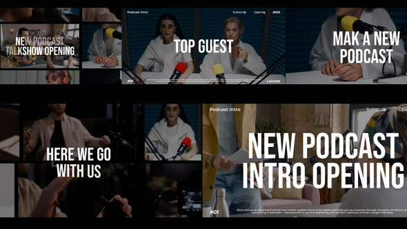 Photo of Podcast Talkshow Intro – Videohive 58674629