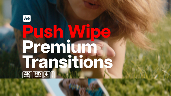 Photo of Premium Transitions Push Wipe – Videohive 59017325