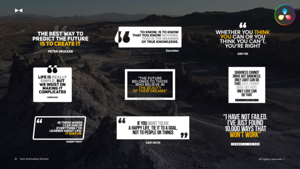 Photo of Quotes Animation Text  DR – Videohive 58810636