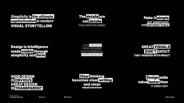 Photo of Quotes Text-Box | After Effects – Videohive 59140125