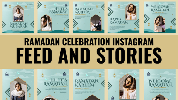 Photo of Ramadan Celebration Feed and Stories Instagram – Videohive 58776064