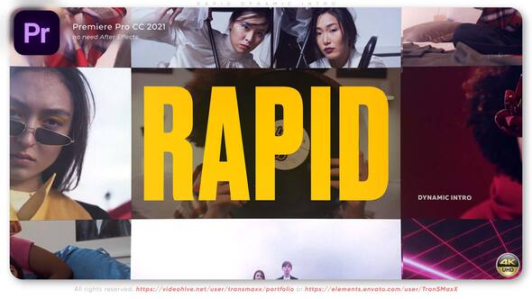 Photo of Rapid Dynamic Intro – Videohive 59079537