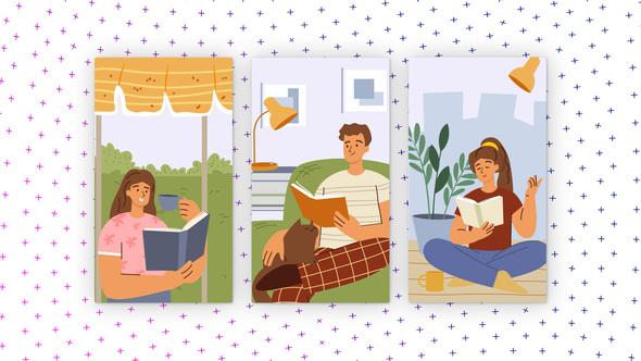 Photo of Reading – Vertical Media Content – Videohive 58893657