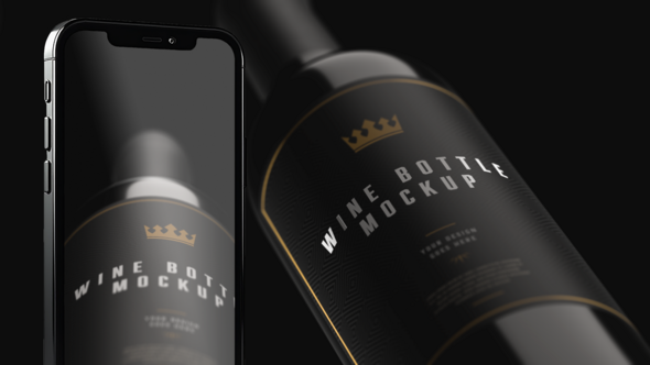 Photo of Red Ritual Wine Mockup – Videohive 58893395