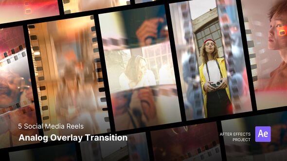 Photo of Reels – Analog Overlay Transition After Effects Project Files – Videohive 59137670