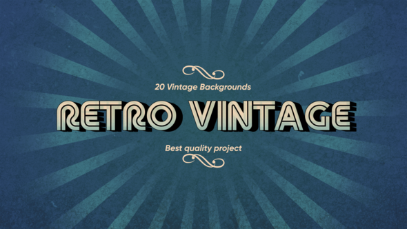 Photo of Retro Vintage Backgrounds – Videohive 58843484