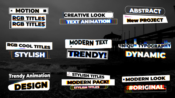 Photo of RGB Abstract Titles – Videohive 54927719
