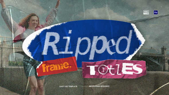 Photo of Ripped Frame Titles – Videohive 59106352
