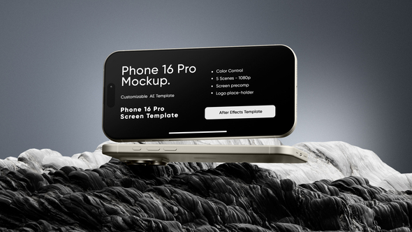 Photo of Rocky Phone 16 Pro Screen Mockup Template – Videohive 58782685