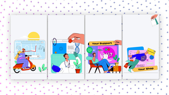 Photo of Services – Vertical Media Content – Videohive 58873195