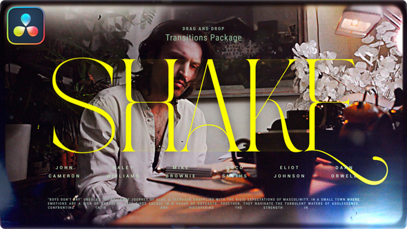 Photo of Shake Transitions For Davinci Resolve – Videohive 58824169