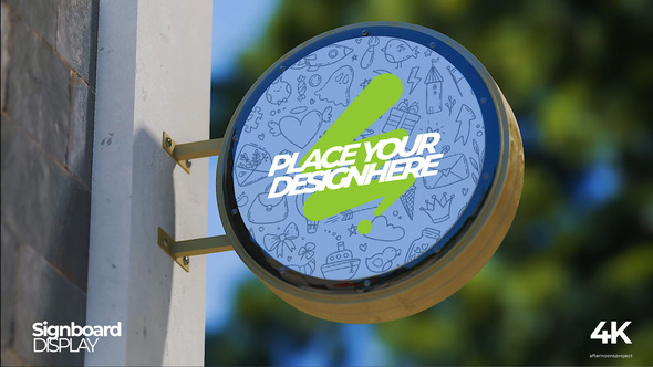 Photo of SIgnboard Mockup – Videohive 59015288