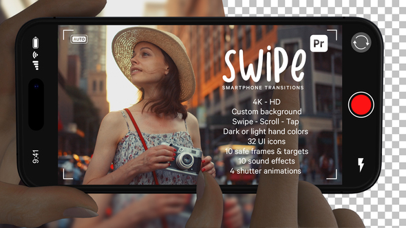Photo of Smartphone Swipe Transitions for Premiere Pro – Videohive 58978443