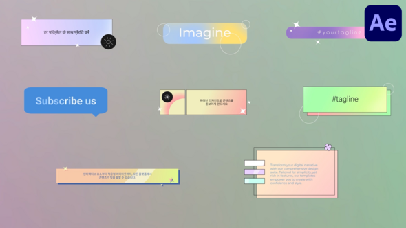 Photo of Smooth Gradient Titles for After Effects – Videohive 58966635