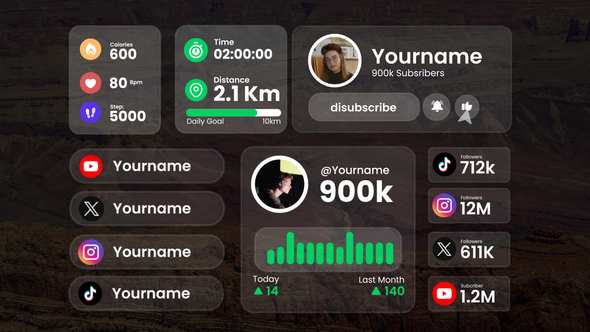 Photo of Social Media Infographics – Videohive 58987126