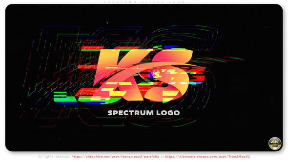 Photo of Spectrum Glitch Logo – Videohive 59031048