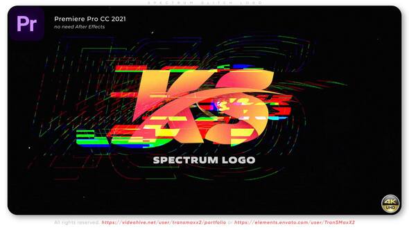 Photo of Spectrum Glitch Logo – Videohive 59079618