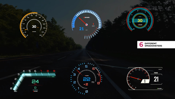 Photo of Speedometer Pack 3 – Videohive 58903014