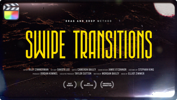Photo of Swipe Transitions For FCPX – Videohive 58824047