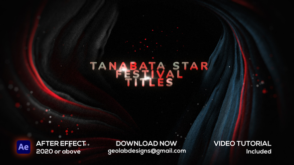 Photo of Tanabata Star Festival Titles – Videohive 58656797