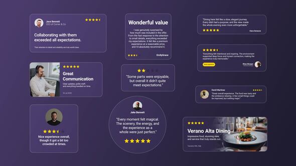 Photo of Testimonial Glass Template – Videohive 59092311