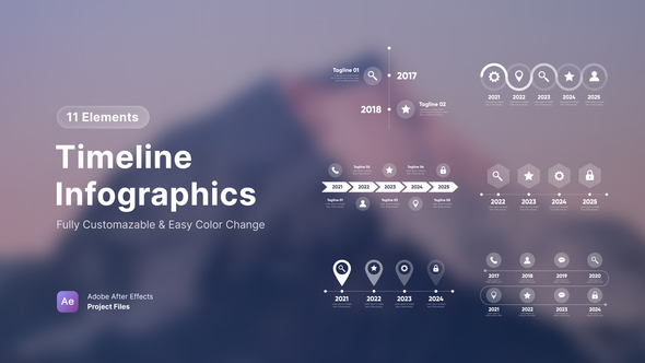 Photo of Timeline Infographics – Videohive 58527873