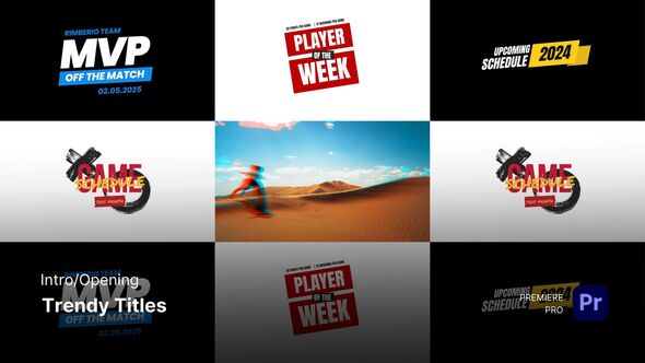 Photo of Title Intro – Trendy Titles Premiere Pro Template – Videohive 58949015