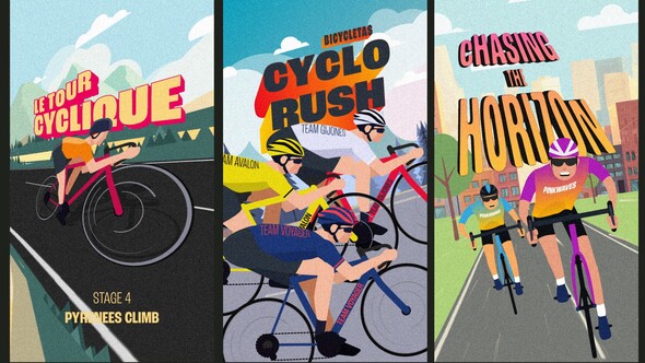Photo of Tour de Bike Cycling Titles & Stories Pack – Videohive 58760299