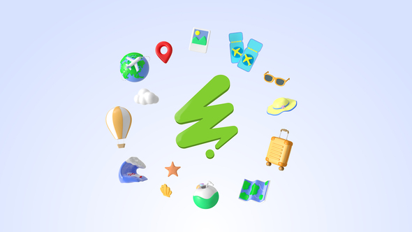 Photo of Travel 3D Logo – Videohive 58751215