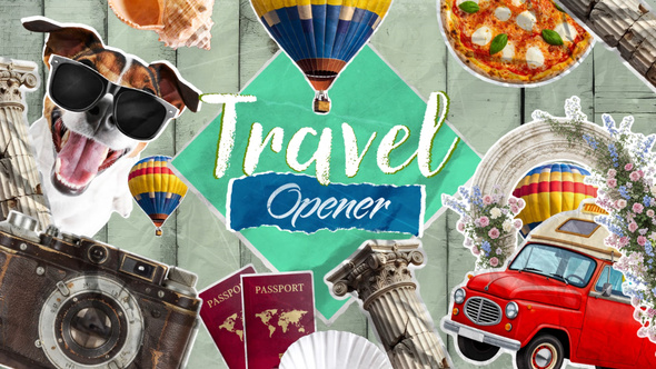Photo of Travel Stop Motion Opener – Videohive 58793346