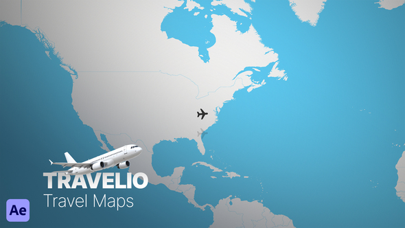 Photo of Travelio | Travel Maps – Videohive 59051994