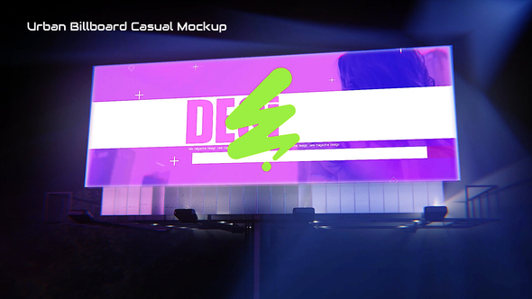 Photo of Urban Billboard Casual Mockup – Videohive 58581142