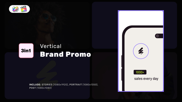 Photo of Vertical Brand Promo for FCPX – Videohive 59107200