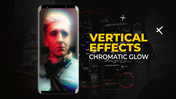 Photo of Vertical Chromatic Glow Effects | Apple Motion – Videohive 59016409