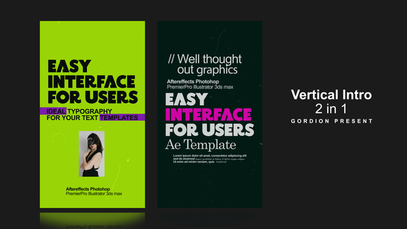 Photo of Vertical Intro 2 in 1 – Videohive 59114192