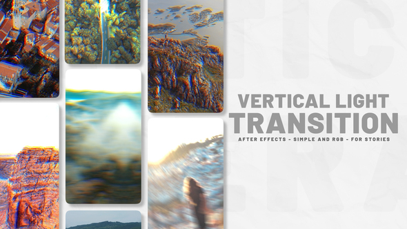Photo of Vertical Light Transition – Videohive 58931371