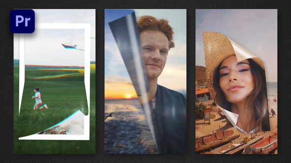 Photo of Vertical Page Turn Reel Slideshow | Premiere Pro – Videohive 59131851