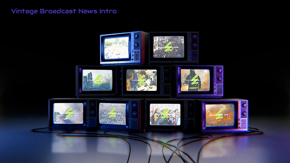 Photo of Vintage Broadcast News Intro Opener – Videohive 58811423