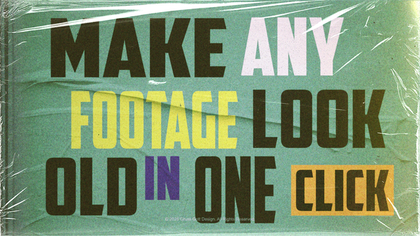Photo of Vintage Overlay – Videohive 58905443