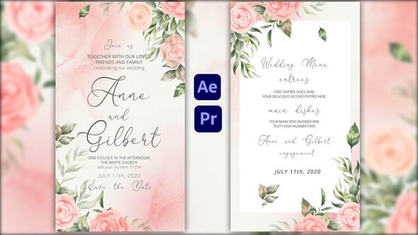 Photo of Wedding Invitation Card – Videohive 58777767