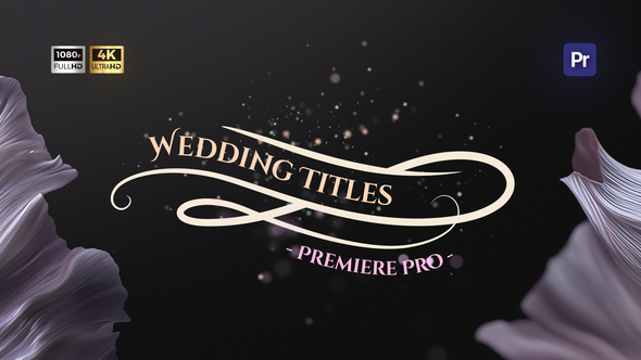 Photo of Wedding Titles – Videohive 58952592