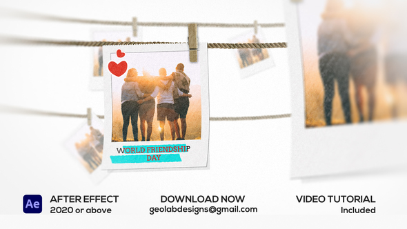 Photo of World Friendship Day – Videohive 59094015