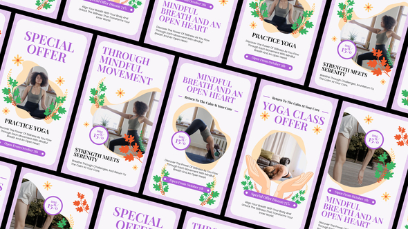 Photo of Yoga Class Reel & Story – Videohive 58755185