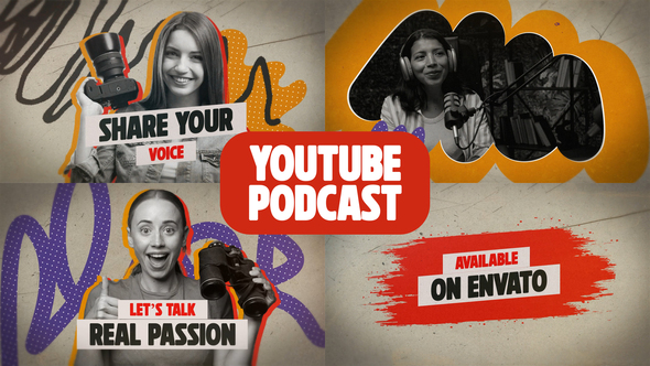 Photo of Youtube Podcast Intro – Videohive 59005634